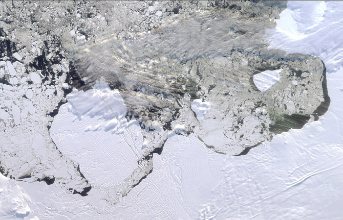 Таяние ледников. Фото из космоса 9