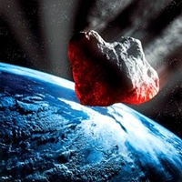 Падение астероида. Фото с сайта nauka21vek.ru